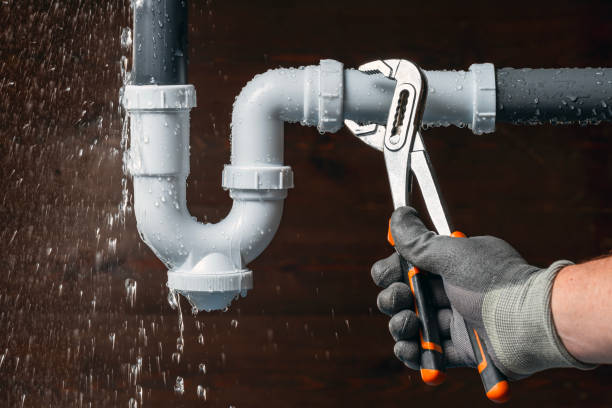 Professional Drain Cleaning technician working in Owls Head, ME